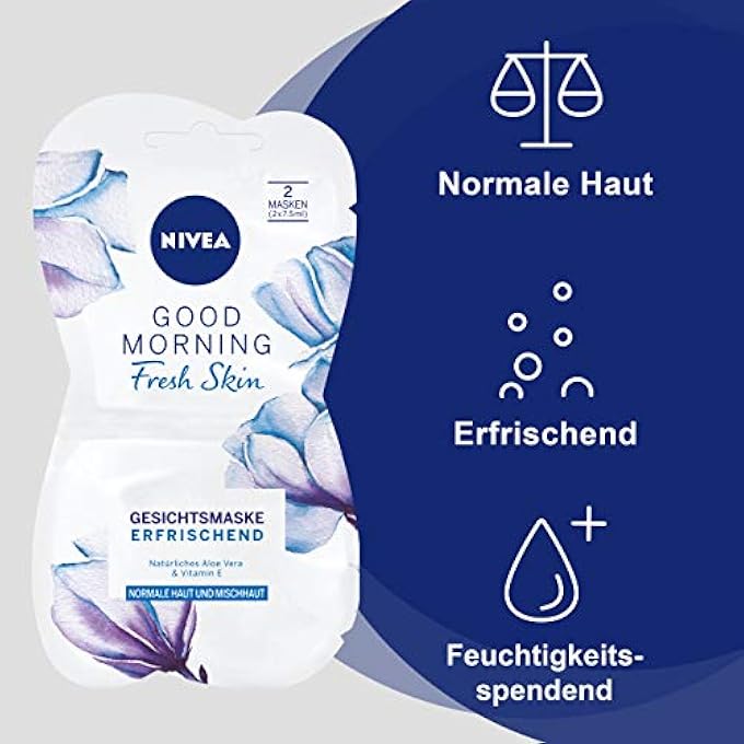 Nivea GOOD MORNING FRESH SKIN FACE MASK, 15ML - Image 2